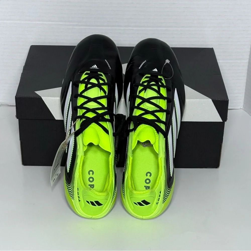 Men’s Adidas Copa Pure 3 Elite FG Leather Soccer Boots Cleats JH6304 size 9 10.5